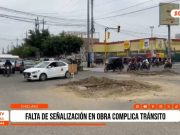Chiclayo: Falta de señalización agudiza caos vehicular