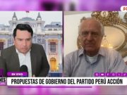 «La ausencia de seguridad ciudadana es porque hay mucha corrupción en la Policía, la Fiscalía y el Poder Judicial. Nosotros vamos a botar a los corruptos»: Francisco Diez Canseco, candidato presidencial por Perú Acción.