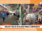 Chiclayo: fuga de helio desata alarma en mercado modelo