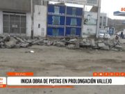 Trujillo: inicia obra de pistas en la prolongación Vallejo