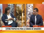 Elecciones 2026: Olga Cribilleros, precandidato al senado y a la vicepresidencia, expuso sus propuestas