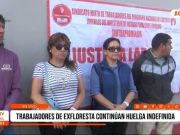 Trujillo: trabajadores de Ex Floresta siguen en huelga indefinida