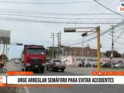 Trujillo: Semáforo desviado alerta por riesgo de accidentes
