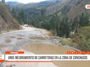 Áncash: Carreteras de Conchucos continúan en estado crítico
