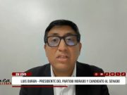 Elecciones 2026: presidente del Partido Morado y candidato al Senado, Luis Durán: “Ocho partidos gobiernan el Perú en un pacto mafioso y con un proyecto político de impunidad”