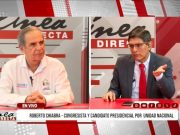 Elecciones 2026: Candidato presidencial por la alianza electoral Unidad Nacional, Roberto Chiabra: “Hay un cálculo político para sostener a José Jerí. Él no es trascendente para el proceso electoral”