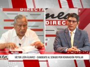 Elecciones 2026: Candidato al Senado por Renovación Popular, Víctor León: “Se ha destruido la región (La Libertad), no solo por la ausencia de obras sino también por la corrupción”