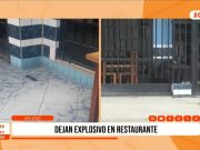 Trujillo: dejan explosivo en restaurante en Urb. Rázuri