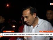 Lima: Congreso reúne firmas para vacancia contra José Jerí