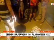 La Libertad: detienen a «Los Fulminantes» con explosivos en Pataz