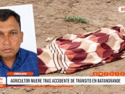 Lambayeque: agricultor fallece tras accidente de tránsito en Batangrande