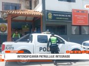 Áncash: Nuevo comisario de Huaraz intensifica patrullaje y vigilancia en la ciudad
