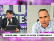 “Ninguna corporación petrolera le puede costar plata a los más pobres. Antes de pensar en privatizar Petroperú, tiene que haber un saneamiento de la empresa”: Rafael Belaúnde Llosa, candidato presidencial de Libertad Popular