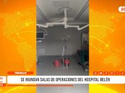 Trujillo: Inundación afecta salas de operaciones del Hospital Belén