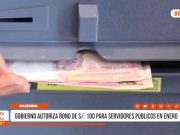 Nacional: Gobierno aprueba bono de 100 soles para servidores públicos