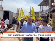 Rafael Belaunde propone “cana o bala” contra delincuencia