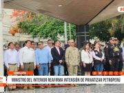Chiclayo: Ministro Interior reafirmó privatizar Petroperú