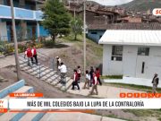 Nacional: Más de mil colegios y obras públicas bajo supervisión de la Contraloría
