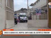 Crisis se agrava en hospital Santa Isabel por paralización de obra
