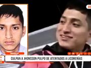Trujillo: Jhonsson Pulpo vinculado a atentados en licorerías