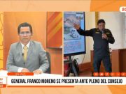 Trujillo: Franco Moreno expone plan contra criminalidad regional