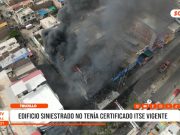Trujillo: edificio incendiado no contaba con certificación ITSE