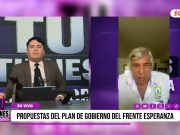 “Pura finta es este José Jerí, que va a un penal a buscar celulares. Está ocupado en su chifa de negociados, ya merecería dejar el cargo”, señaló Fernando Olivera, candidato presidencial del partido Frente Esperanza