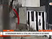 Lima: sujeto muere tras estallar explosivo en Comas