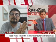 Presidente de la Asociación de Movimientos Regionales, Freddy Vracko: “Votar viciado o en blanco es dejar que otros decidan por ti. La valla electoral se calcula solo sobre votos válidos”