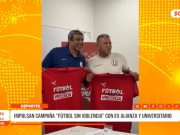 Deportes: «Fútbol sin violencia» previo a la Noche Blanquiazul y la Noche Crema