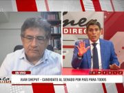 ELECCIONES 2026: Juan Sephut, candidato al Senado por País Para Todos