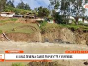 Cajamarca: lluvias colapsan puentes y arrasan viviendas en la región