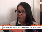 La Libertad: Lorena Carranza fiscalizará Transportes y Educación