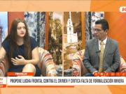 Nacional: candidata de País para Todos Leidy Bocanegra plantea lucha frontal contra crimen y critica minería informal
