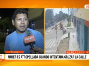 Trujillo: atropello a adulta mayor en Laredo quedó registrado en video