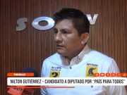 Trujillo: Nilton Gutiérrez plantea reformas drásticas por seguridad ciudadana