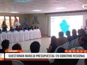 Huaraz: cuestionan manejo presupuestal del GORE Áncash