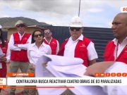 La Libertad: Contraloría impulsa reactivación de obras paralizadas