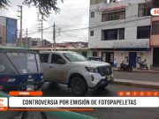Piura: controversia por aplicación de fotopapeletas en la ciudad