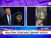 Trump afirmó que Estados Unidos gobernará Venezuela tras captura de Maduro