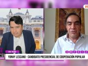 “No he cometido delitos o actos de corrupción, no tengo millones y cumplí mis deberes sagrados como político. Es mi principal carta de presentación”, afirmó Yonhy Lescano, candidato presidencial de Cooperación Popular