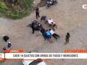 Trujillo: capturan a 14 sujetos con armas de fuego en Moche