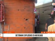 Trujillo: Explosivo en mercado Los Portales desata temor