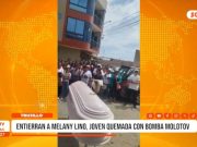 El Milagro: Ataque con bomba molotov conmociona entierro