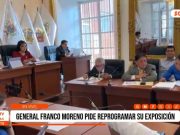 Trujillo: Franco Moreno solicita reprogramar exposición ante Consejo
