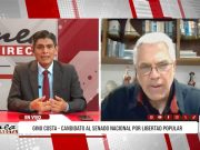 Elecciones 2026: Gino Costa, candidato al Senado Nacional por el partido Libertad Popular: “Si en estas elecciones no elegimos bien, tendremos cinco años más de debilitamiento institucional y estancamiento económico”