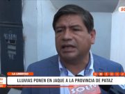 Pataz: lluvias en Pataz ponen en riesgo vías y cultivos
