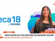 Lima: Minedu asegura pago de subvención a becarios de Pronabec