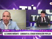 “Rafael López Aliaga tiene mucha más aceptación y, en segunda vuelta, Keiko Fujimori no representa una amenaza”: Alejandro Muñante, congresista y candidato al Senado de Renovación Popular