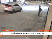 Piura: Conductor escapó de asalto armado en urbanización